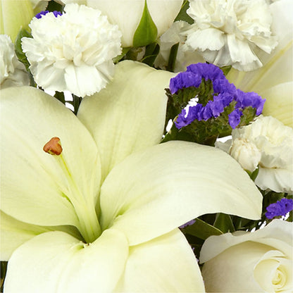 Sapphire Rush Bouquet –  The Flower Gallery, Linden NJ