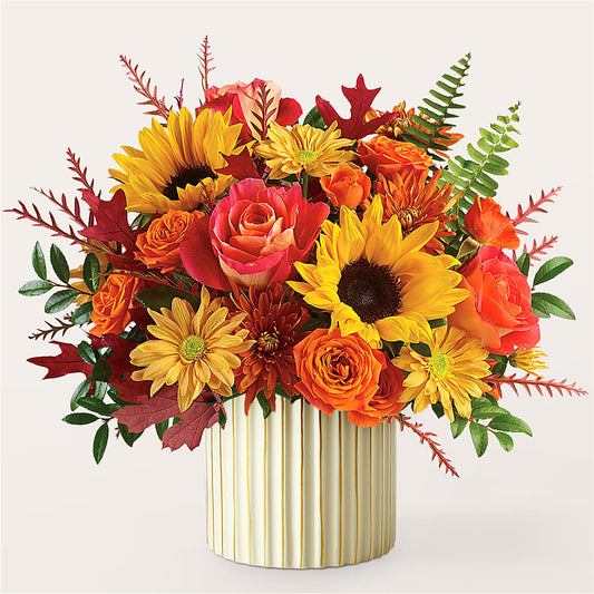 Fall Campfire Bouquet –  The Flower Gallery, Linden NJ