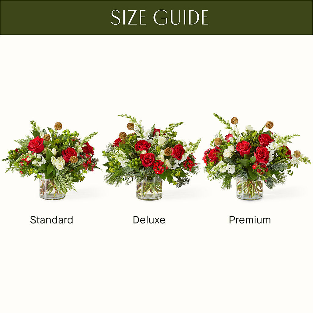 Deck the Halls Bouquet –  The Flower Gallery, Linden NJ
