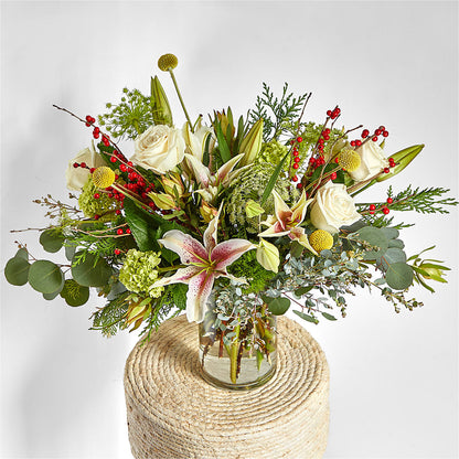 Berry & Bright Bouquet –  The Flower Gallery, Linden NJ