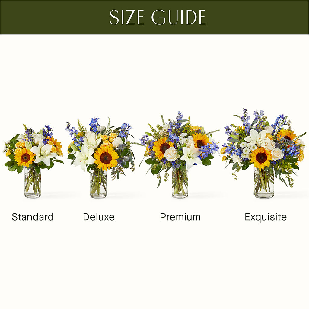 Wonderfully Sunny Bouquet –  The Flower Gallery, Linden NJ