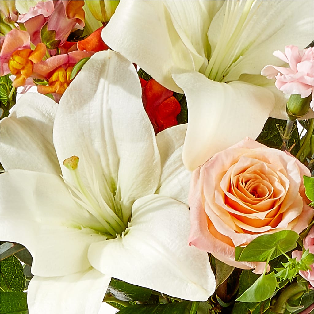 Grapefruit Splash Bouquet –  The Flower Gallery, Linden NJ