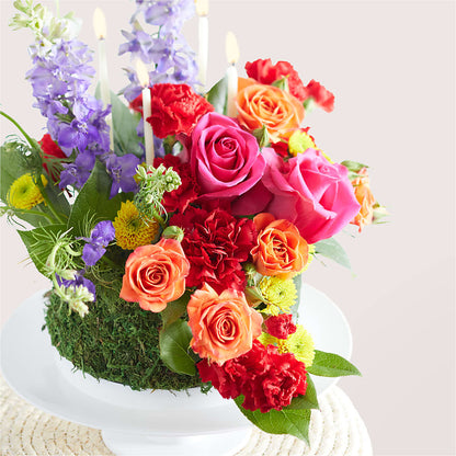 Best Year Yet Floral Cake –  The Flower Gallery, Linden NJ
