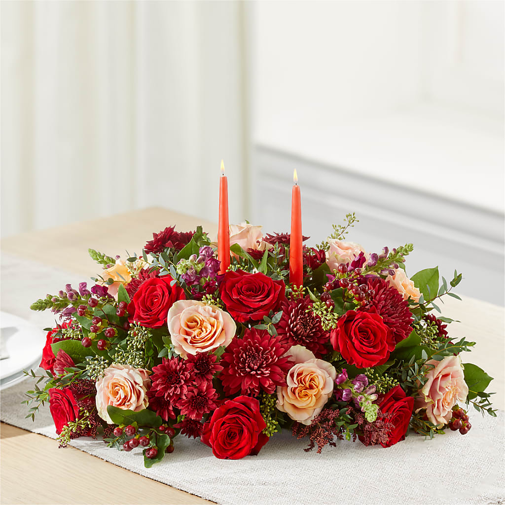 Most Thankful Centerpiece –  The Flower Gallery, Linden NJ