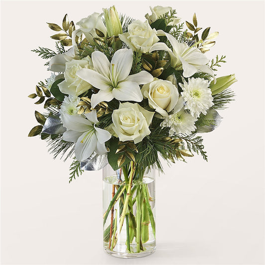 Wintry Mix Bouquet –  The Flower Gallery, Linden NJ