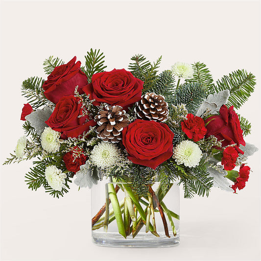 Yule Cheer Bouquet –  The Flower Gallery, Linden NJ