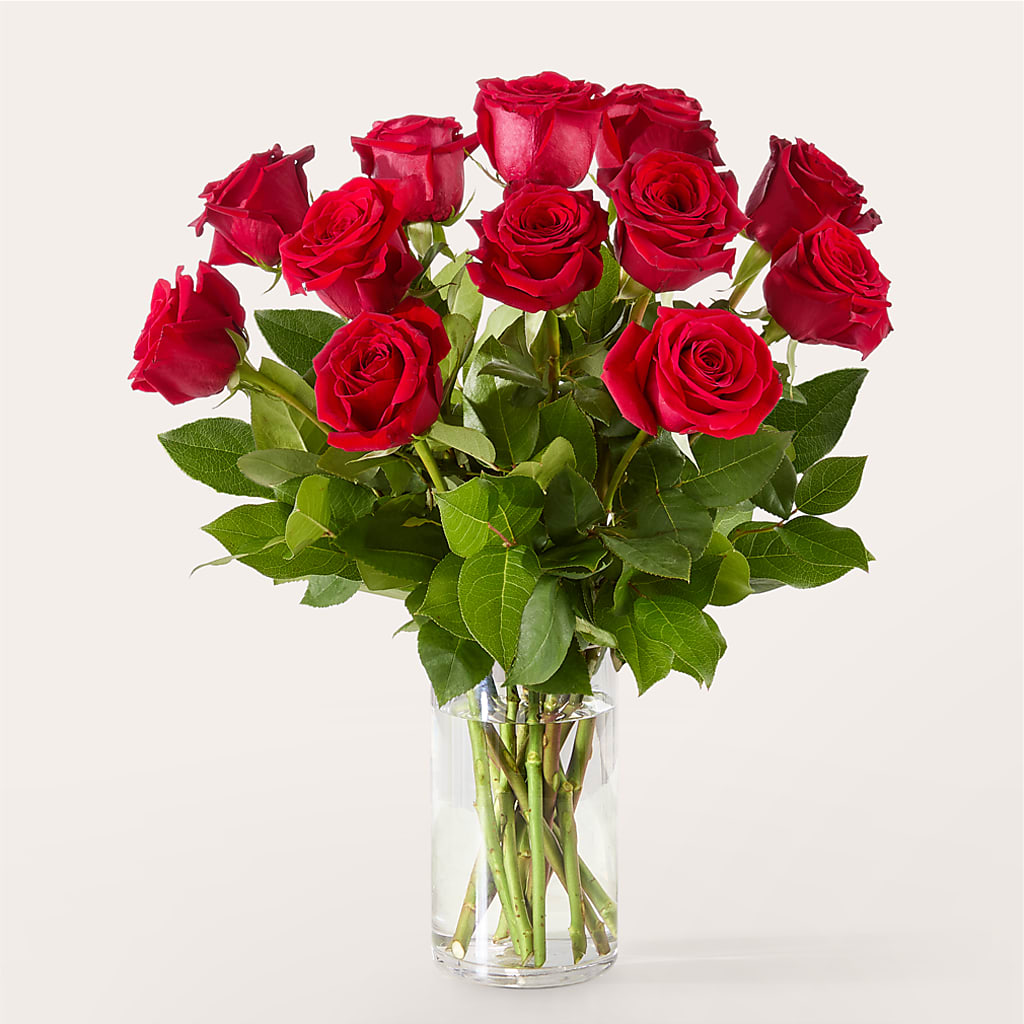 The One Red Rose Bouquet –  The Flower Gallery, Linden NJ
