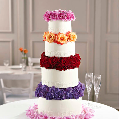 Infinite Love Cake Décor –  The Flower Gallery, Linden NJ