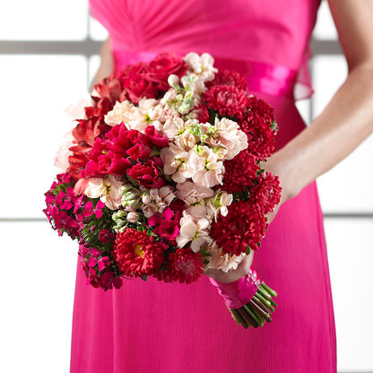 Pink Effervescence Bouquet –  The Flower Gallery, Linden NJ