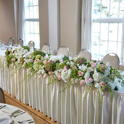 State of Joy Head Table Arrangement –  The Flower Gallery, Linden NJ