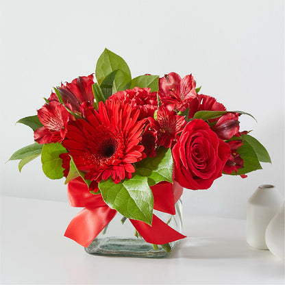 Red Hot Bouquet –  The Flower Gallery, Linden NJ