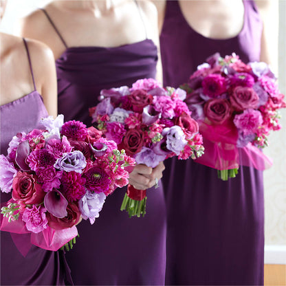 Bridesmaid's Garden Bouquet –  The Flower Gallery, Linden NJ