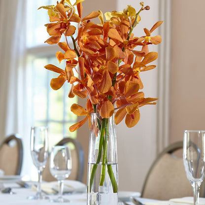 Orange Mokara Bud Vase –  The Flower Gallery, Linden NJ